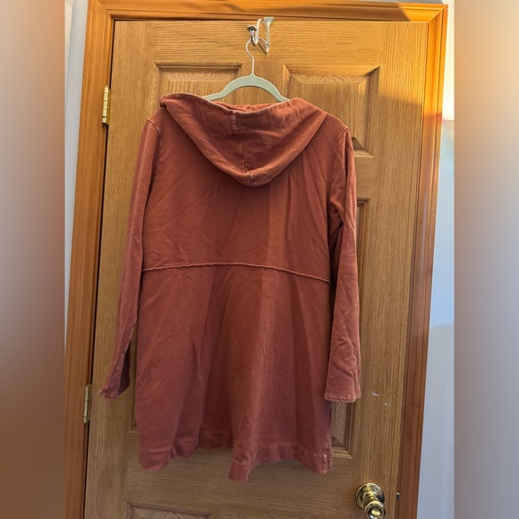 Coldwater Creek Lightweight Fleece Swing Cardigan - Picture 4 of 5